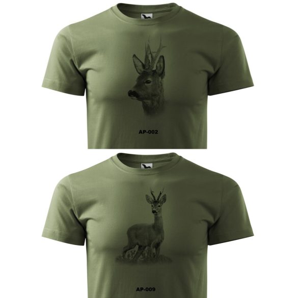 Nagy méretű póló fekete nyomott mintával (3xl és 4xl méretek)