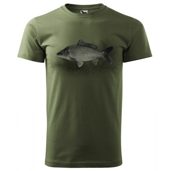 Tricou cu motiv de pește negru - Din depozit extern - Timp de livrare mai lung