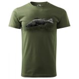 Tričko s čiernym motívom rybičky - Z externého skladu - Dlhšia dodacia lehota